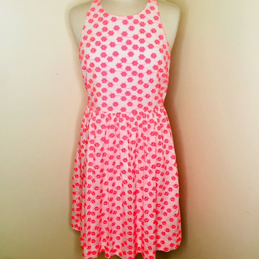 J. Crew Bright Floral Dress